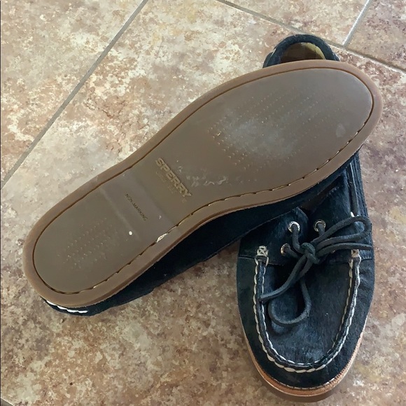 Black Sperry Loafers - Picture 2 of 5